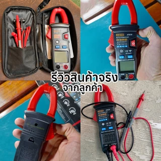 ANENG เครื่องวัดกระแสไฟ ดิจิตอล 600A แคลมป์มิเตอร์ รุ่น ST183 หน้าจอ LCD เกจวัดแรงดันไฟฟ้า พร้อมไฟแบ็คไลท์ แท้รับประกัน