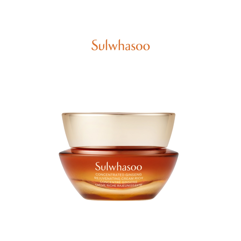 New! Sulwhasoo Concentrated Ginseng Rejuvenating Cream Rich 50ML / 30ML ครีมโสมสูตรเข้มข้น ฟื้นฟูผิวให้แลดูอ่อนเยาว์