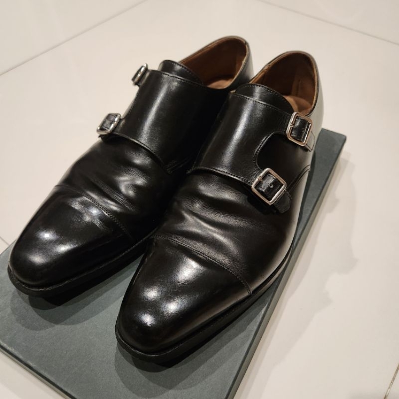 Crockett Jones Lowndes 8UK สีดำ