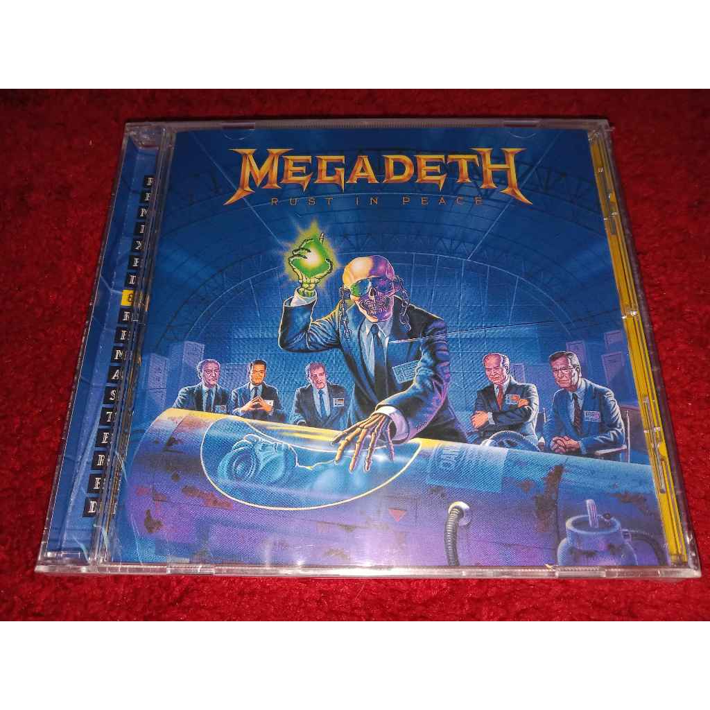 CD แผ่นซีดีเพลงสากล Megadeth – Rust In Peace สินค้าสภาพตามรูปปก