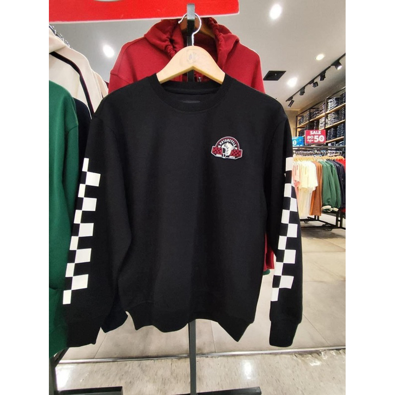 [พร้อมส่ง] 🏎️🏁 Mc Jeans เสื้อสเวตเตอร์ สีดำ ทรง Regular แม็คแท้100% มีครบไซส์