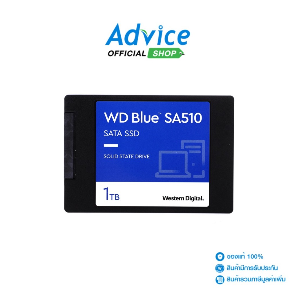 WD 1 TB SSD SATA WD BLUE (WDS100T3B0A) 3D NAND - A0149620