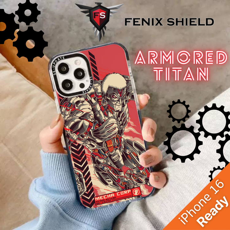 เคส FenixShield Ultra Hybrid [ ARMORED TITAN ] สำหรับ iPhone 16 / 15 / 14 / 13 / 12 / Plus / Pro / P