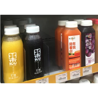 *พร้อมส่ง* ตัวกั้นระหว่างสินค้า จัดระเบียบชั้นวาง มีแม่เหล็ก พลาสติกหนาเเข็งเเรง มีฟิล์มกันรอย ที่กั้นสินค้า กันสินค้าตก