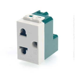 เต้ารับกราวด์เดี่ยว ZEBERG ZBG802K_Z (ตัวเล็ก)