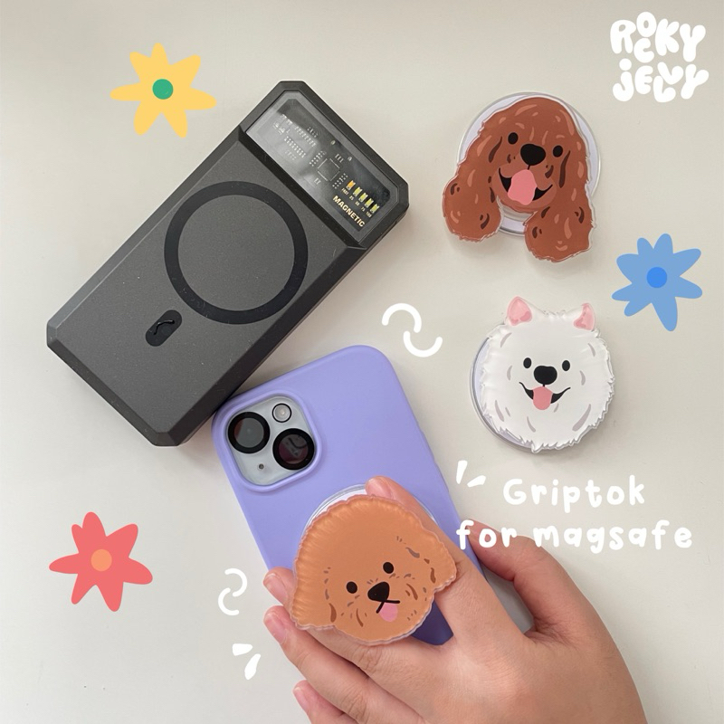 Rockyjelly - Griptok for Magsafe/ Magsafe