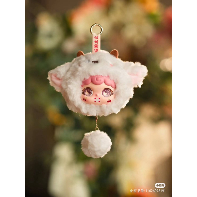 (พร้อมส่ง ) MIDO พวงกุญแจน้อนใหม่ ตาเปลี่ยนได้ 3 แบบเหมือนnommi