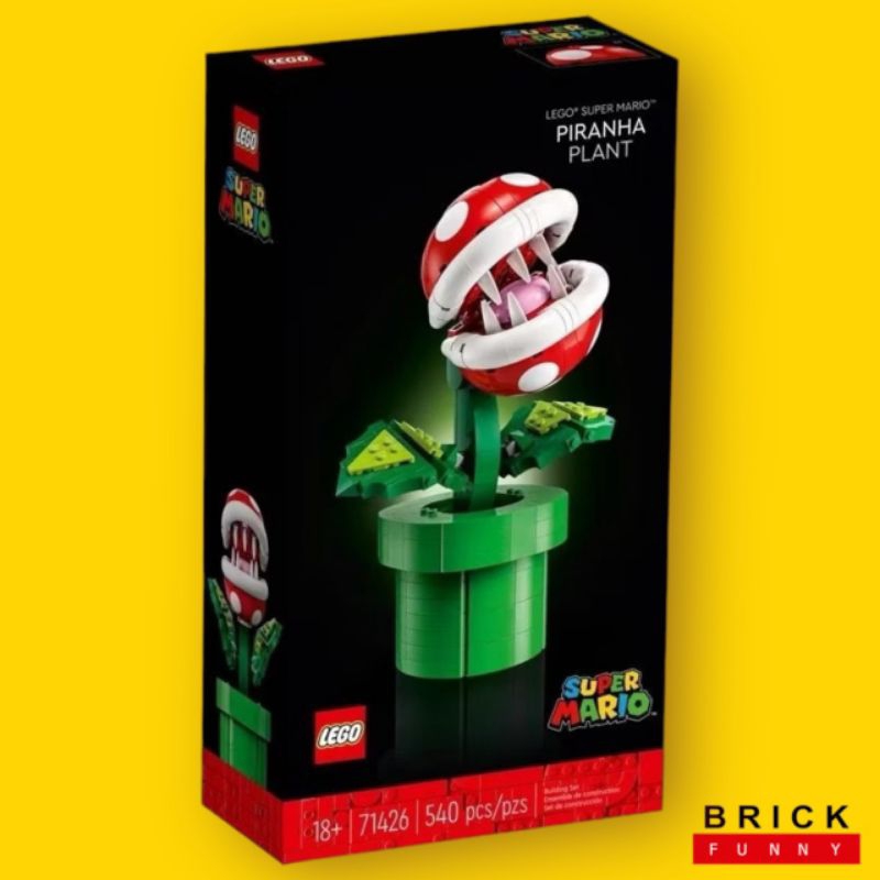 Lego 71426 Piranha Plant สินค้าพร้อมส่ง กล่องสวย ของแท้ 100% ครับ