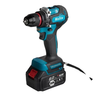(แพ็ค5) MOLITA สว่านไร้สาย 299V +เครื่องเจียร์ไร้สาย + สว่านโรตารี่+บล็อกแบตเตอรี่+ เลื่อยวงเดือนไร้สาย แบตเตอรี่ 2 ก้อน