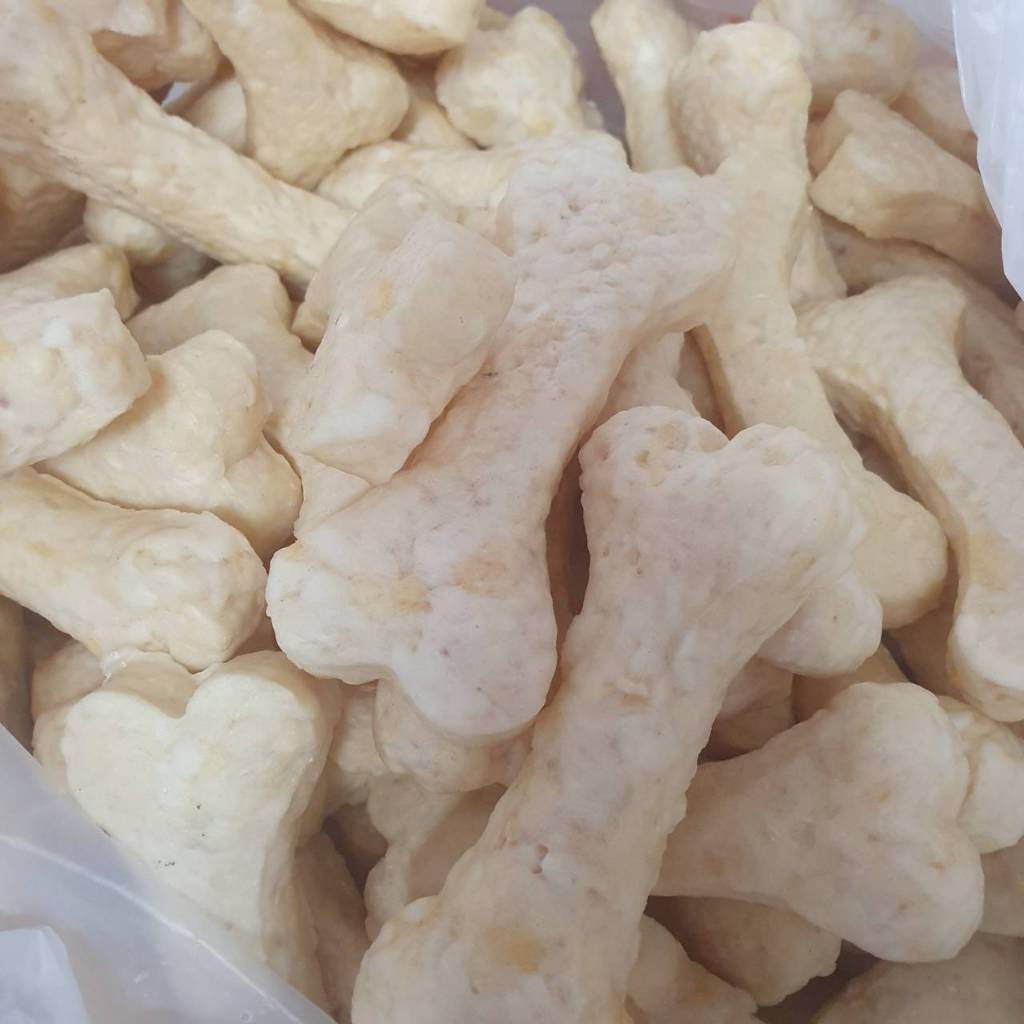 ขนมหมา โบนนมกรอบ หอมนม ขัดฟัน ขนาด 1kg