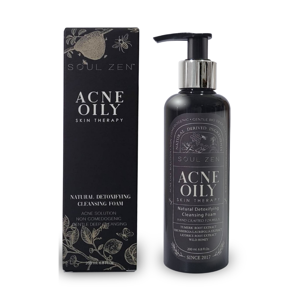 SOUL ZEN คลีนซิ่งล้างเมคอัพออกง่าย / 𝟗𝟓% 𝐏𝐋𝐀𝐍𝐓 𝐁𝐀𝐒𝐄𝐃 | สูตรผิวมัน Oily Skin ลดต้นเหตุสิว ปรับสมดุลผิ