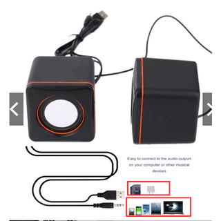 ลำโพง 9D ลำโพงมัลติมีเดียดีลักซ์ ลำโพงที่มีสายเชื่อมต่อ 3.5 มม Smart Speaker