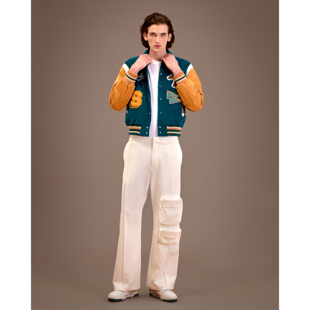 SMILEYHOUND VARSITY BOMBER JACKET