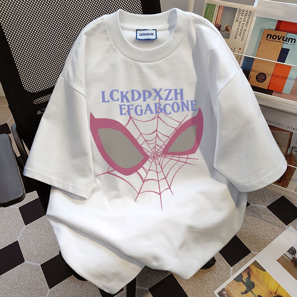 เสื้อยืดcotton100%CM02 ลูกค้าใหม่ 0 บาท สไตรเกาหลี ใส่สบาย  สีไม่ตกเนื้อผ้าดี ตัดเย็บดี