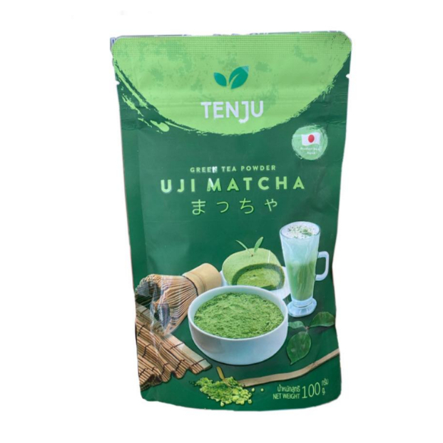 ผงชาเขียว มัทฉะ UJI แท้ 100%🍃 UJI Matcha Powder Tenju 100 g ผงมัทฉะญี่ปุ่น ผงชาเขียวมัทฉะ อูจิมัทฉะ