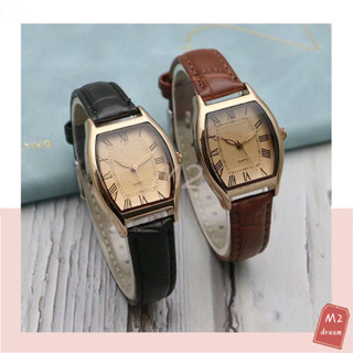 【จากกรุงเทพฯ】นาฬิกาข้อมือ ควอตซ์ ทรงเบสิก สีพื้น สไตล์ลำลอง …