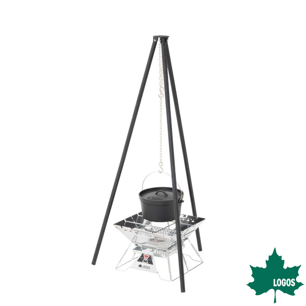 LOGOS ขาตั้งแขวนหม้อ Iron 2WAY Tripod