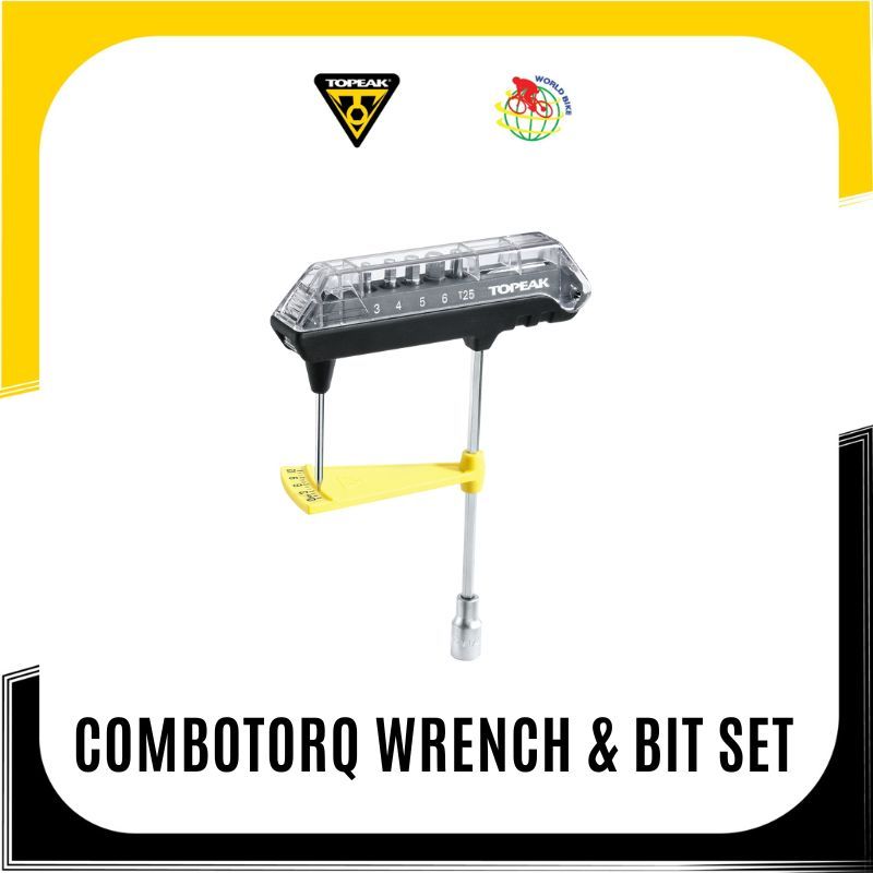 ประแจท๊อคอเนกประสงค์ Topeak รุ่น Combotorq Wrench&Bit Set Tool