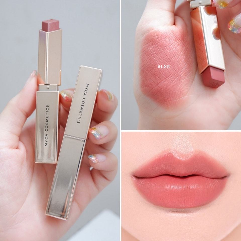ลิปสติก MYCA LURE LUXE COLLECTION ไมก้า ลัวร์ ลักซ์ คอลเล็คชั่น ไมก้าแท่งทอง - รูปที่ 7