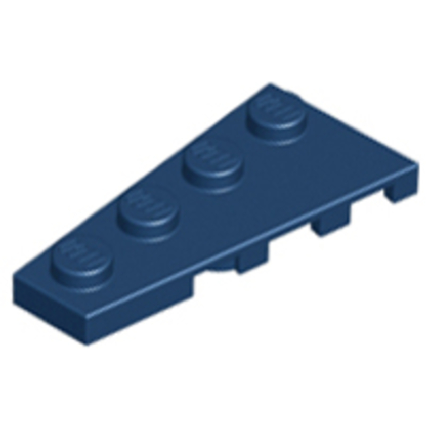 LEGO PART No: 41770 (ชิ้นส่วนเลโก้) Wedge, Plate 4 x 2 Left ราคา ถูกที่สุด ดีลบีเคเค แกลเลอรีภาพที่ 3