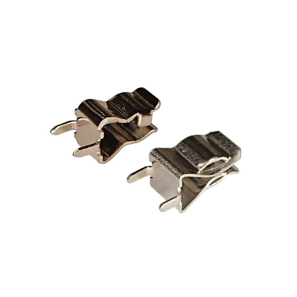 Fuse Clip ขายึดฟิวส์ สำหรับ Fuse หลอดแก้ว ขนาด 20 , 30 mm. (ราคาต่อ 1 ชิ้น)