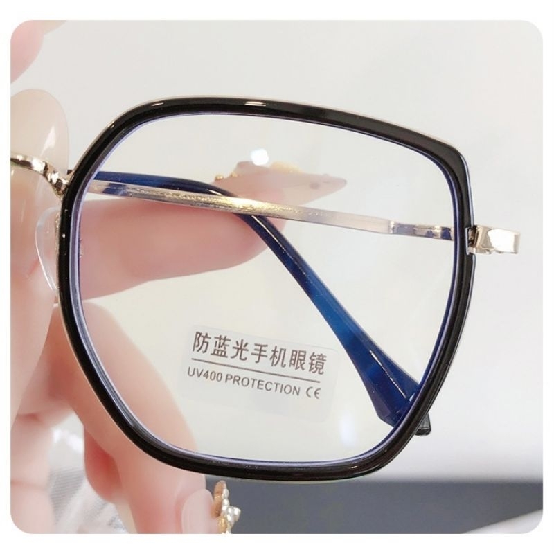 📮พร้อมส่ง📮 GL-2039 แว่นตาเลนส์กรองแสง ทรงเหลี่ยม Blue Block  [กรอบแข็งแรงสามารถนำไปเปลี่ยนเลนส์ได้] - รูปที่ 3