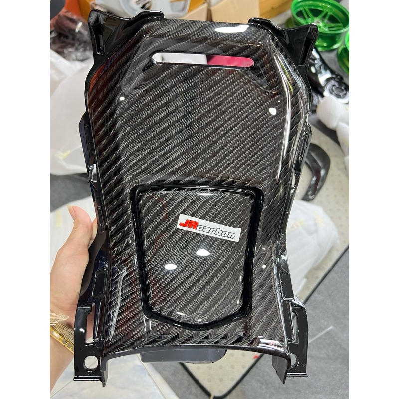 คาร์บอนชุดฝาถังน้ำมัน Forza350 ลาย2,ลาย4 งานJRcarbon