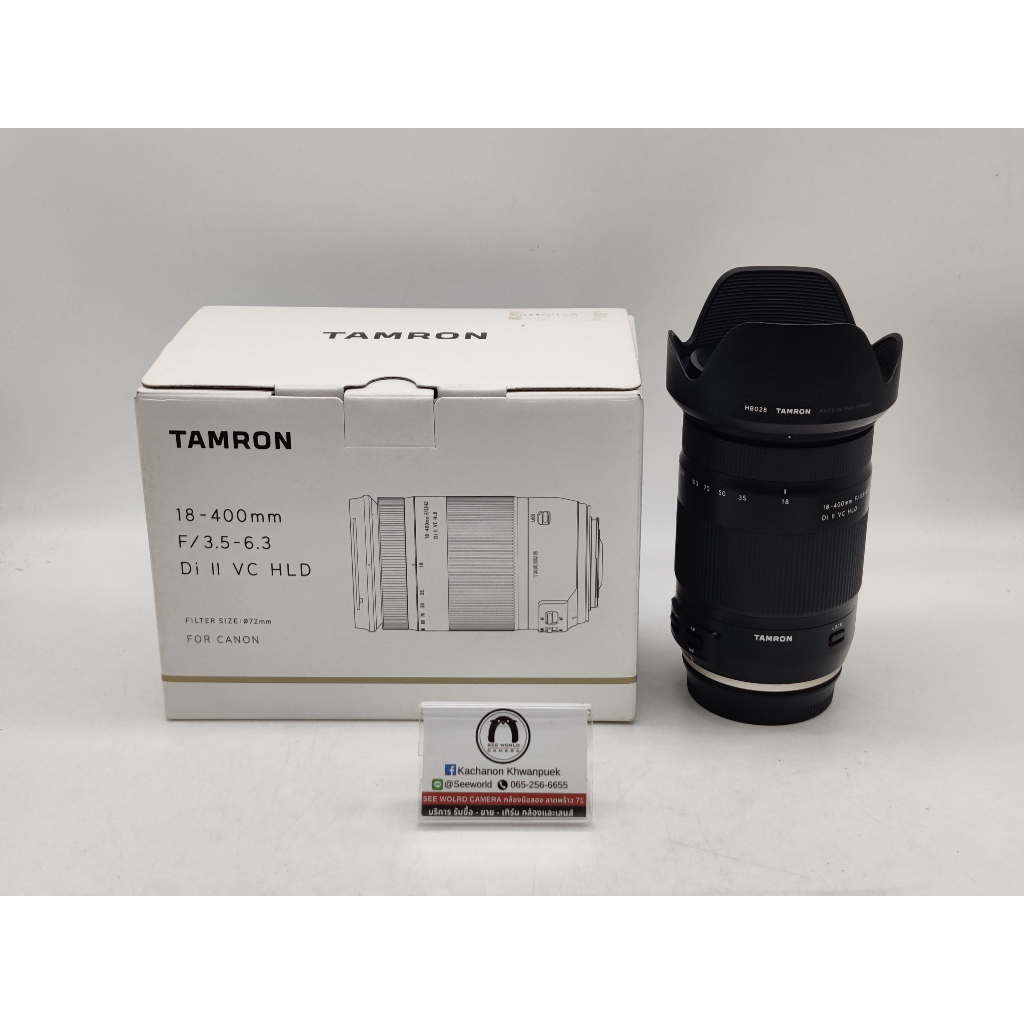 Tamron 18-400 For Canon สภาพ 97%