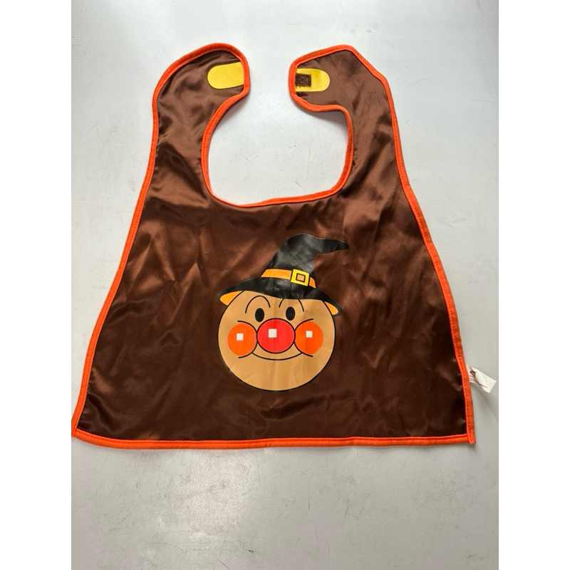 เอี๊ยมอันปังแมนของแท้มือสองสภาพ 95% Anpanman Mantle Apron Halloween Limited Edition Anpanman Museum