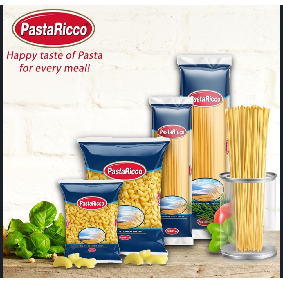 เส้นสปาเก็ตตี้ PastaRicco SPAGHETTI ขนาด 400 g.