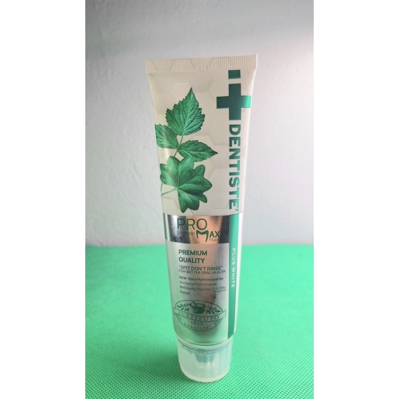 ใหม่! เดนทิสเต้ โปร แม็กซ์ Dentiste' Pro Max Fluoride 1500 PPM Toothpaste ยาสีฟันสูตรแปรงแห้ง ป้องกันฟันผุ 100 g.