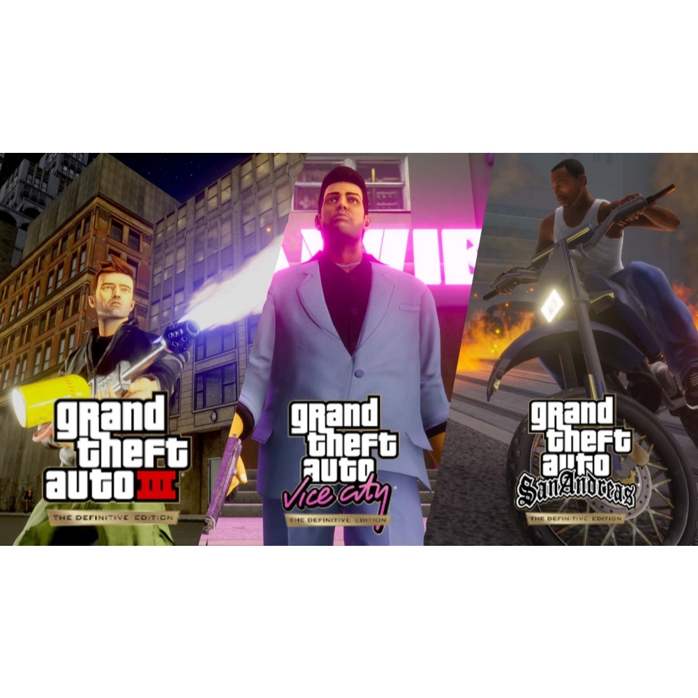 เกม GTA | Grand Theft Auto The Trilogy The Definitive Edition [PC/Notebook]