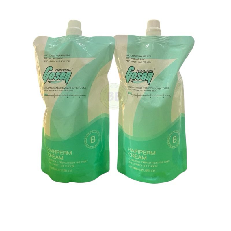 โกเซ็น น้ำยาโกรกยืด โกรกดัด Gosen Hair Perm Cream 600 Ml.