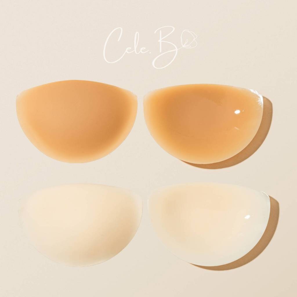 Cele.b ปิดจุก รุ่นครึ่งเสี้ยว Half nipple cover ใช้งานได้หลายแบบ ทรงหมุนปรับได้ 360° ติดทน รูปที่ 5