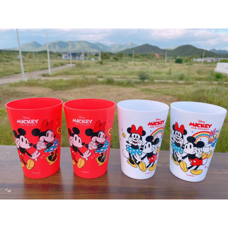 แก้วน้ำพลาสติกลายรวมDisney