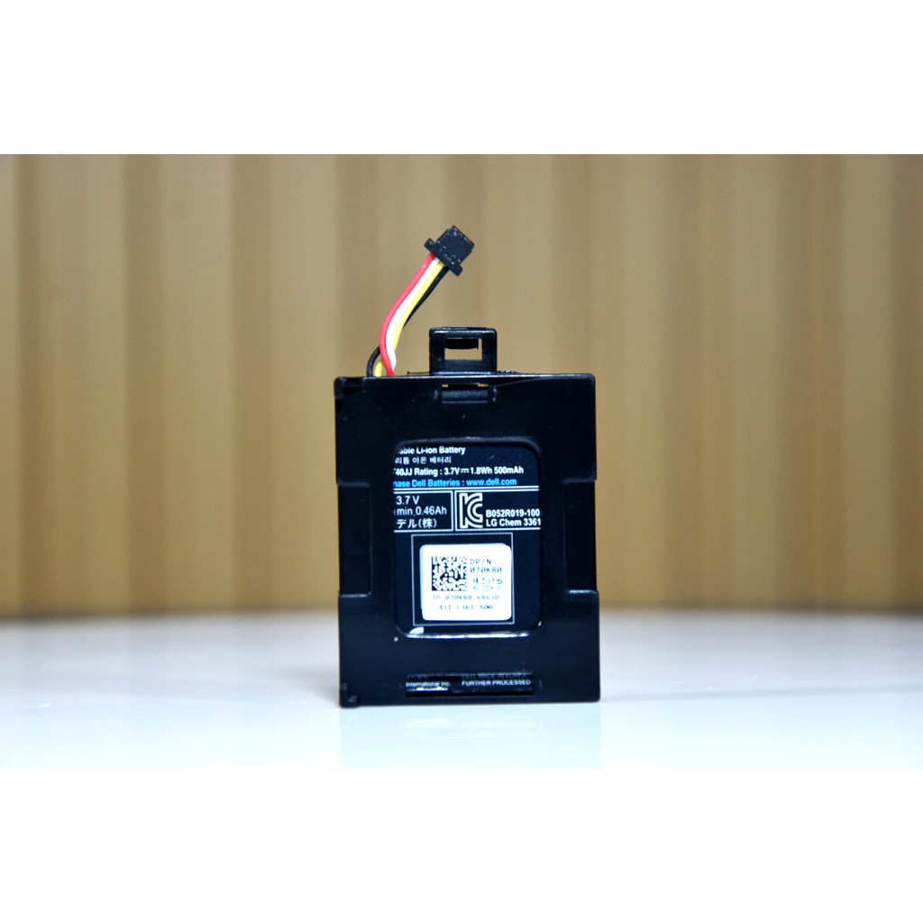 Dell 070K80 T40JJ Battery for Dell PERC H710 H710P H810 RAID สินค้าใหม่ ประกัน 1 ปี มีสินค้าพร้อมขาย
