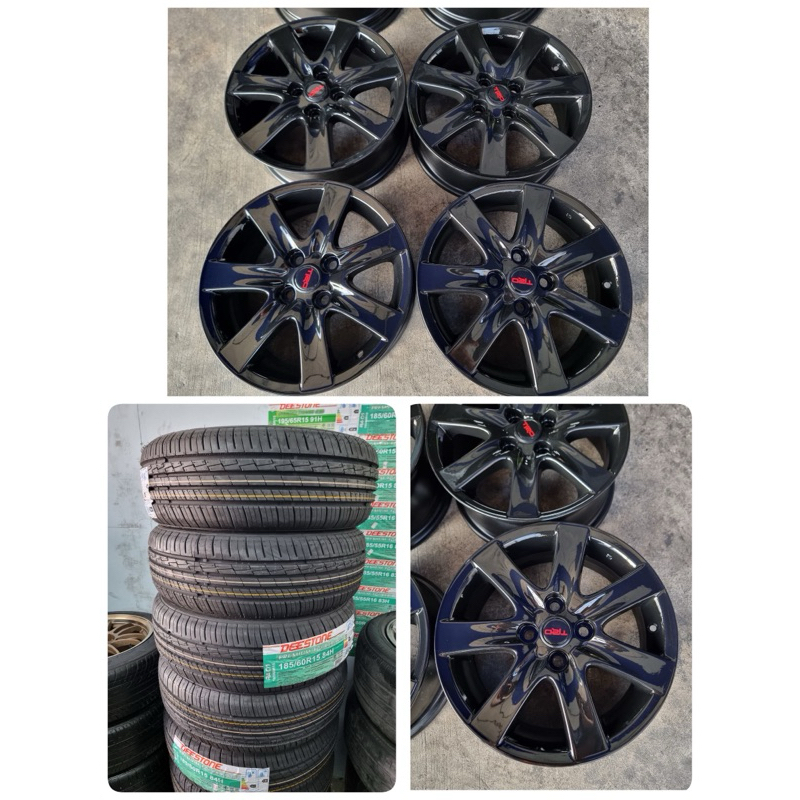 ล้อแม็ก toyota แท้ขอบ 15  ใส่ Vios,yaris