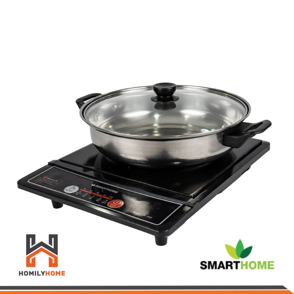 SMARTHOME เตาแม่เหล็กไฟฟ้า รุ่น IN-1300 1300วัตต์ เตา เตาไฟฟ้า