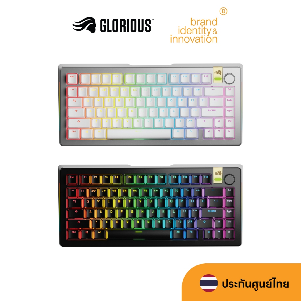 Glorious GMMK 3 PRO Keyboard HE Switch 75% Prebuilt Wireless