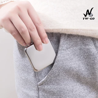 สแตนเลสกระจกพกพา กระจกพับสไตล์เกาหลี กระจกแต่งหน้า (พร้อมส่ง) G2804