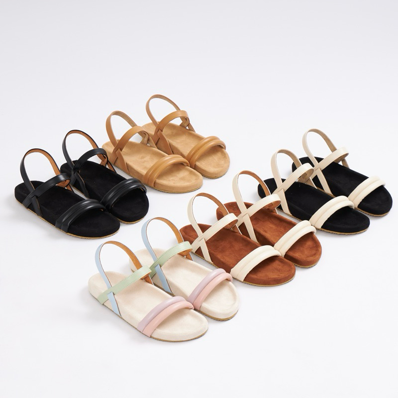 Sherlot รองเท้าแตะ สายหน้านุ่มฟู รุ่น Brooke (มีทั้งพร้อมส่งและพรีออเดอร์)
