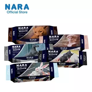 NARA ดินเยื่อกระดาษ​ ขนาด 500 กรัม แห้งได้ไม่ต้องอบ