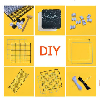 ตะแกรงทำกรงสัตว์เลี้ยง DIY อุปกรณ์ แผ่นตะแกรง แผ่นเรซิน แผงล…