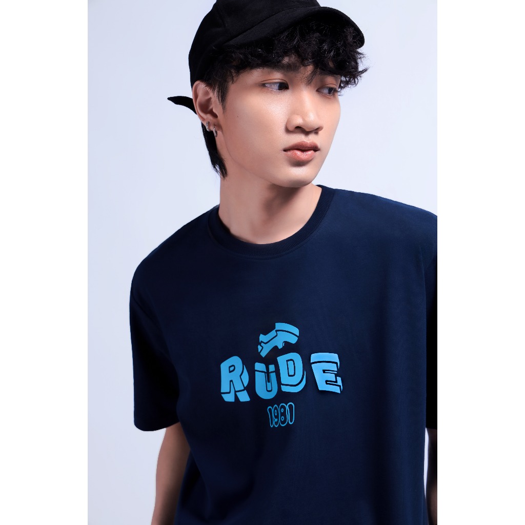 เสื้อยืด แบรนด์ RUDEDOG นุ่มตัวท็อป รุ่น SPIN