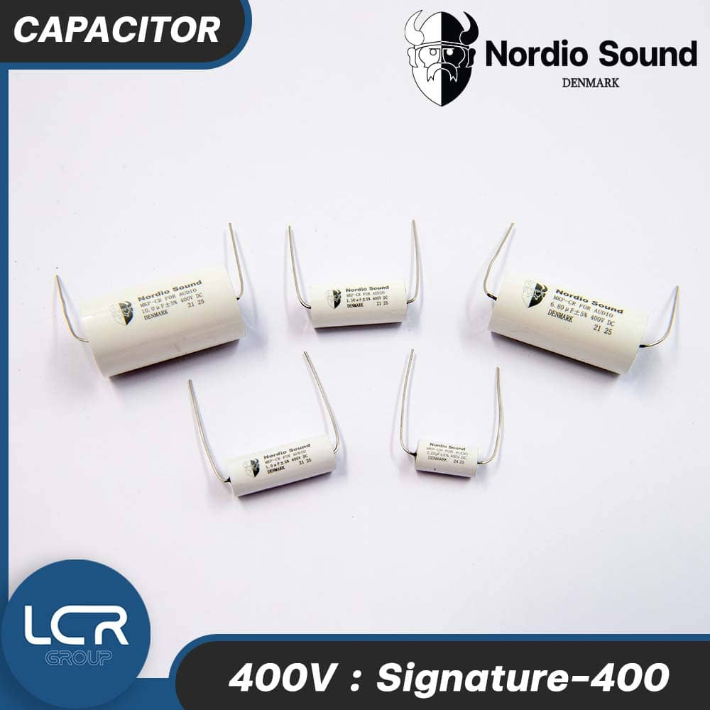 Nordio Sound C.Signature-400 0.22-22.0uF 400V. ตัวเก็บประจุ Capacitor Denmark