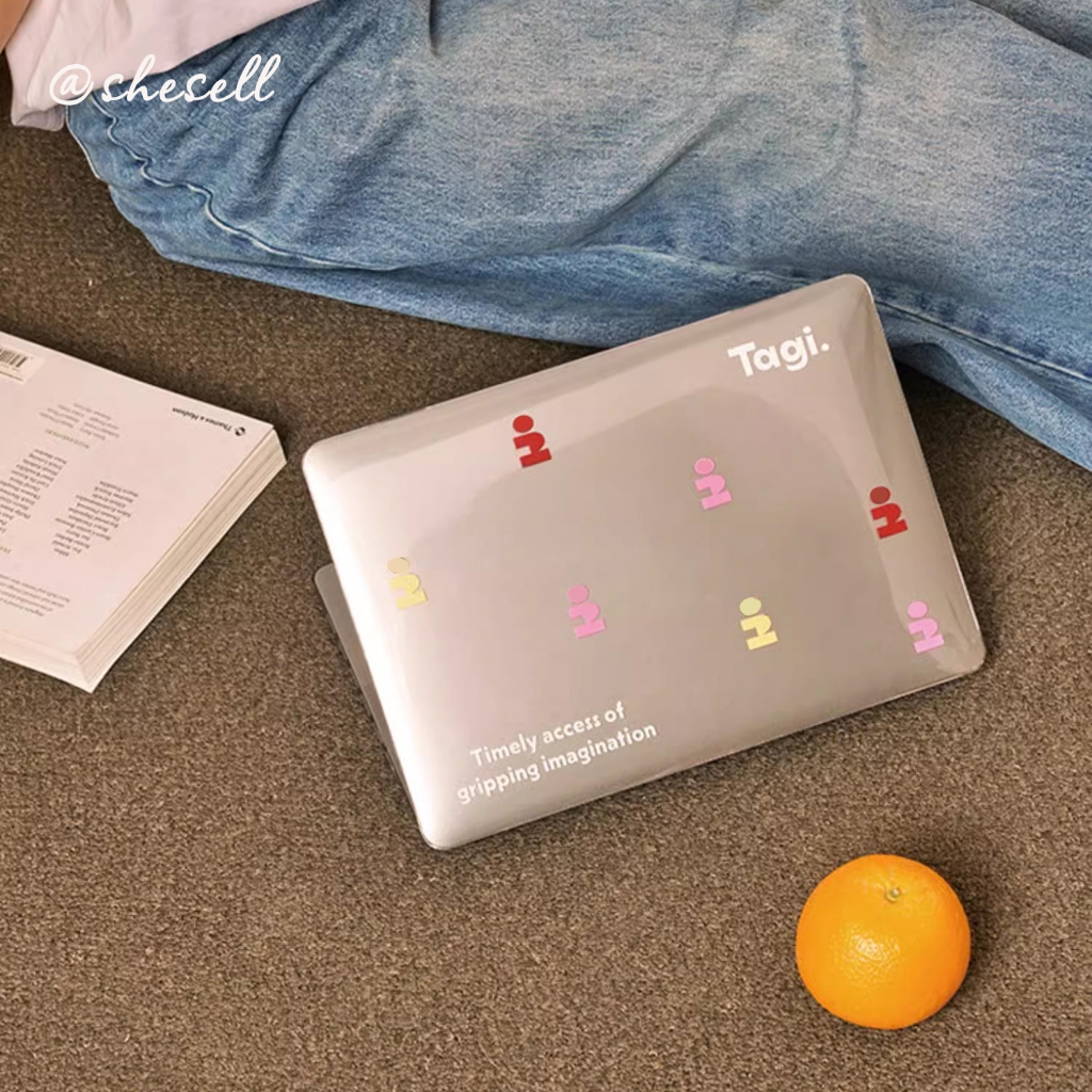 Shesell พร้อมส่ง✨เคส macbook(Crystal)M4 Air13/Air15/Pro13/16 เคสสำหรับแมคบุ๊คใส Gripping Imagination