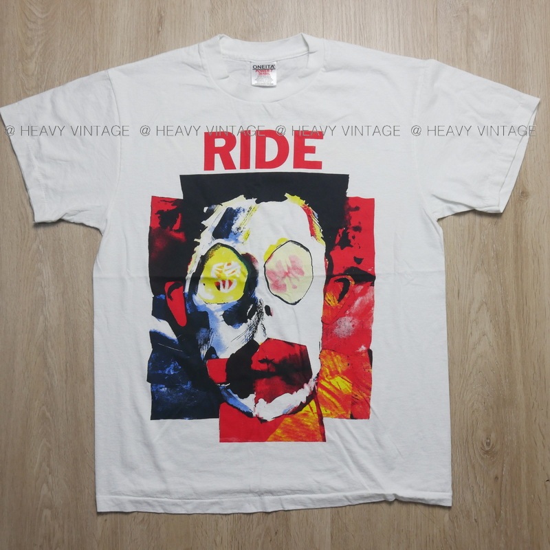 RIDE Going Blank Again 1992 เสื้อวินเทจ เสื้อทัวร์ วงร๊อค  heavy vintage shirt