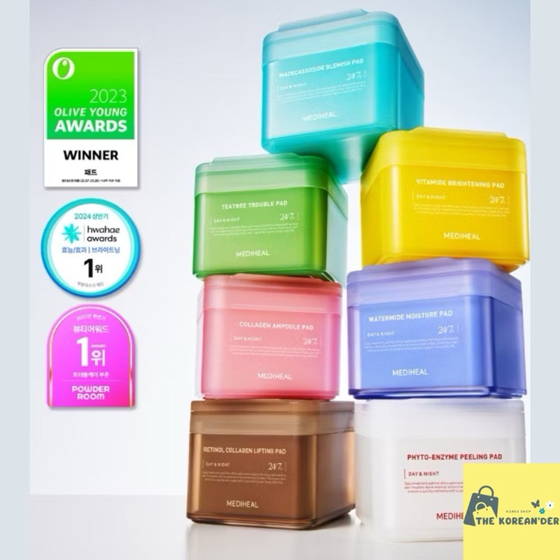 [พร้อมส่ง] MEDIHEAL Toner Pad แผ่นโทนเนอร์