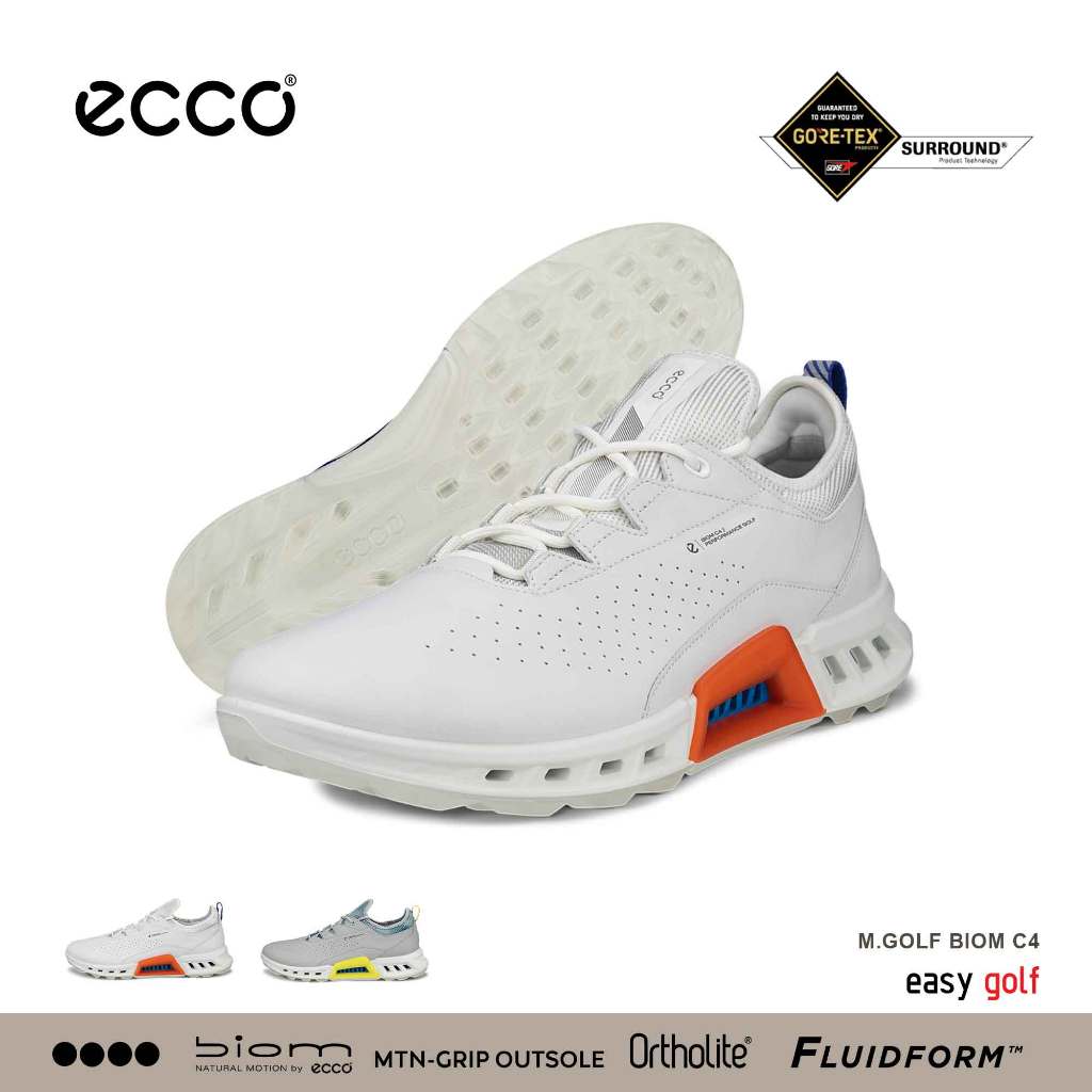 ECCO BIOM C4  MEN  ECCO GOLF  GOLF SHOES รองเท้ากีฬากอล์ฟผู้ชาย SS24