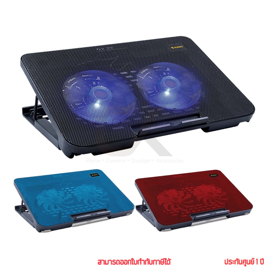 Nubwo NF211 SHIRON Cooling Pad พัดลมระบายความร้อนโน๊ตบุ๊ค by ckonline